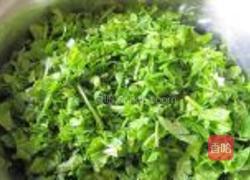 荠菜鸡蛋云吞的做法图解5