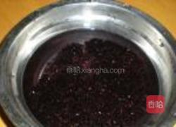 黑米芝麻糊的做法图解2