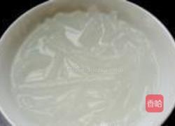 抹茶可可奶冻的做法图解1