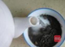 黑芝麻核桃糊的做法图解7