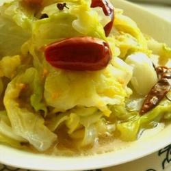 酸辣圆白菜的做法[图]