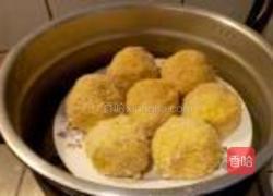 红薯豆沙糯米球的做法图解10