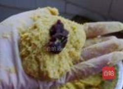 红薯豆沙糯米球的做法图解7