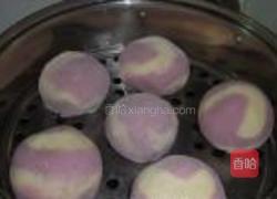 梦幻紫薯馒头的做法图解13