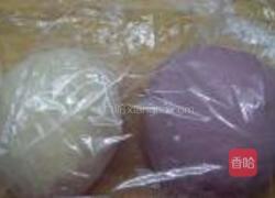 梦幻紫薯馒头的做法图解4