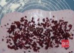蔓越莓花卷的做法图解5