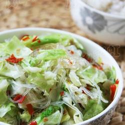 剁椒包菜粉丝的做法[图]