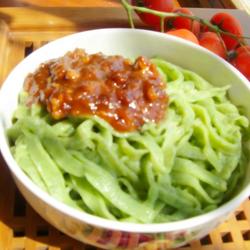 翡翠菠菜面的做法[图]