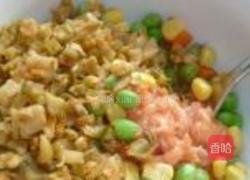 翡翠榨菜鲜肉饺的做法图解4