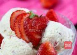 草莓冰淇淋的做法图解10