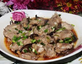 茶树菇蒸排骨[图]