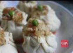 腊肉香葱烧卖的做法图解6