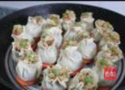 腊肉香葱烧卖的做法图解7