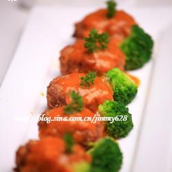金汁焗牛肉饼的做法[图]