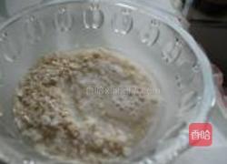 抹茶红豆燕麦饼的做法图解2