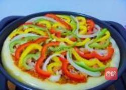 奥尔良烤鸡披萨的做法图解14