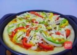 奥尔良烤鸡披萨的做法图解15