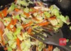 什锦炒拉面的做法图解5