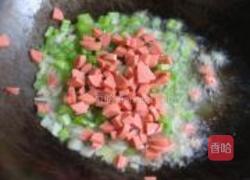 紫甘兰炒米饭的做法图解6