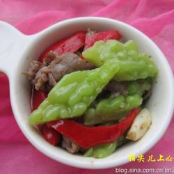 苦瓜牛肉的做法[图]