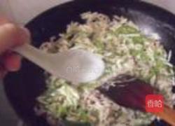 茭白肉丝炒面的做法图解11