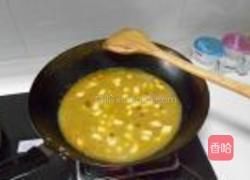 咖喱鸡肉宽意面的做法图解10