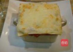 肉酱千层面的做法图解21