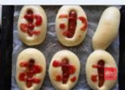 番茄酱热狗小面包的做法图解7