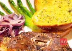 黑椒红酒烤羊排的做法图解8