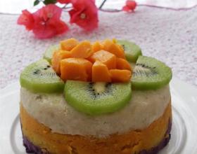 三色薯泥蛋糕[图]