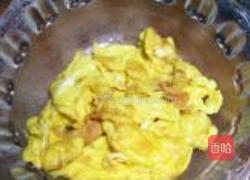 小油菜拆骨肉炒饭的做法图解3