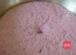 紫薯玫瑰馒头的做法图解6