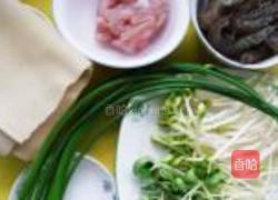 锦带芽菜卷的做法图解1