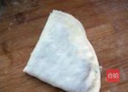牛肉荠菜三角饼的做法图解8
