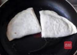 牛肉荠菜三角饼的做法图解9
