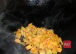 南瓜香肠炒饭的做法图解3