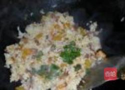 南瓜香肠炒饭的做法图解8
