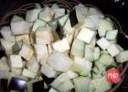 茄丁打卤面的做法图解2