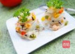 虾仁紫菜拌面的做法图解7