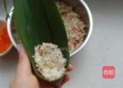燕麦蛋黄粽的做法图解7