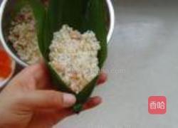 燕麦蛋黄粽的做法图解9