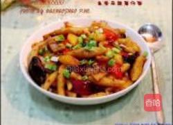 鱼香炒薯仔面的做法图解15