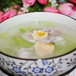 咸蛋白瓜汤的做法[图]