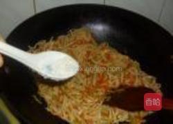 三丝炒面的做法图解13