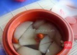 南北杏炖雪梨的做法图解7