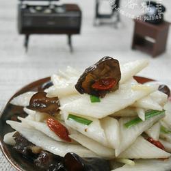 枸杞木耳炒山药的做法[图]
