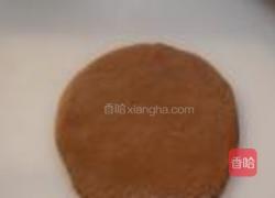 可可刺猬奶黄包的做法图解5