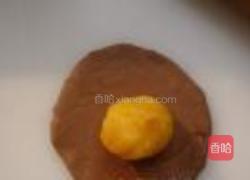 可可刺猬奶黄包的做法图解6