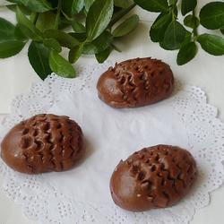 可可刺猬奶黄包的做法[图]