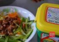 肉酱拌面的做法图解3